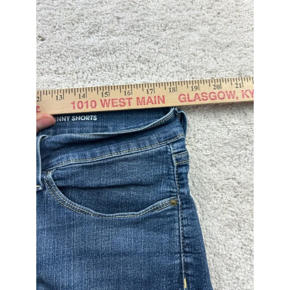 Denizen Levi's Women's Denim Modern Skinny Shorts Size 18 Blue‎